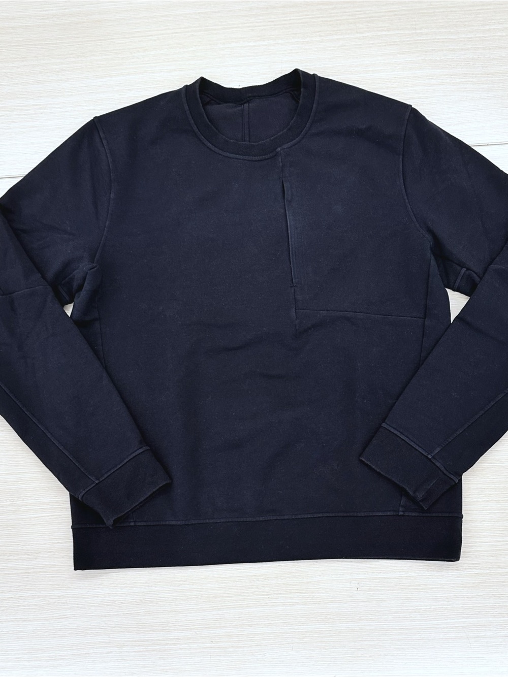 Men's Black Classic Everyday Pullover